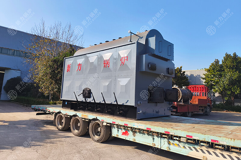 4 tons of Single Drum Biomass Fired Steam Boiler Used for a Feed Mill in Sri Lanka