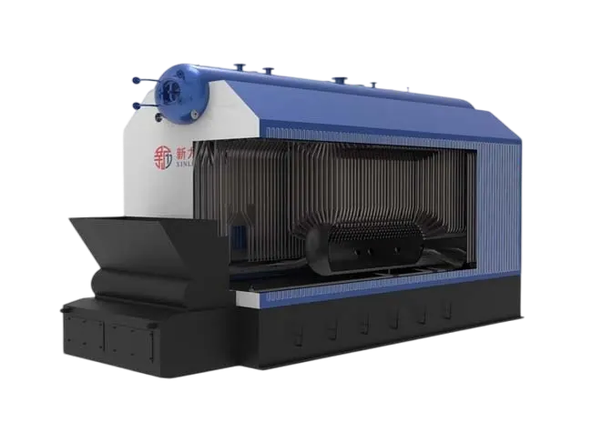 SZL Double Drum Water Tube Hot Water Boiler