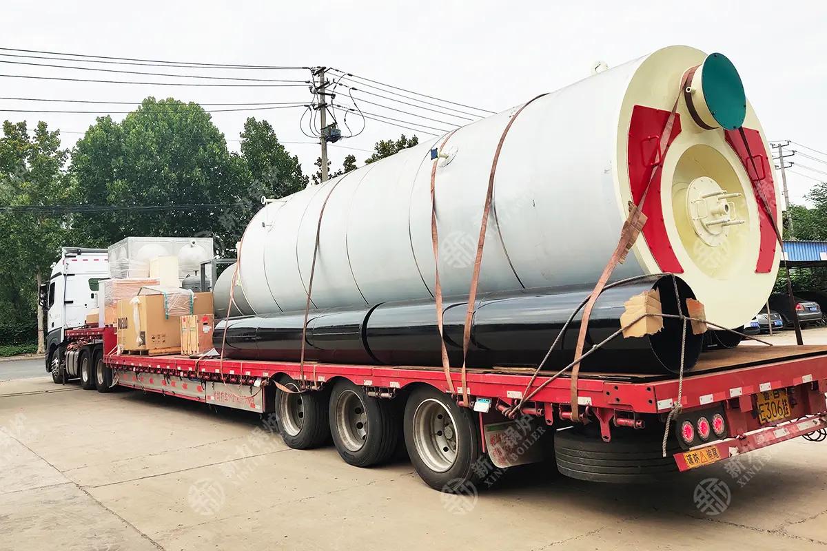 6 ton WNS Oil/Gas Fired Steam Boiler Was Exported To Estonia