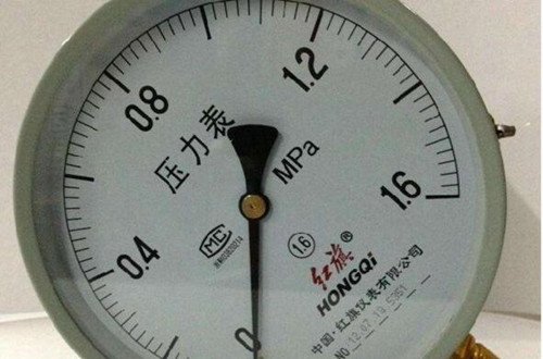 Pointer pressure gauge