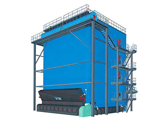 DHL Biomass Fired Corner Tube Steam Boiler