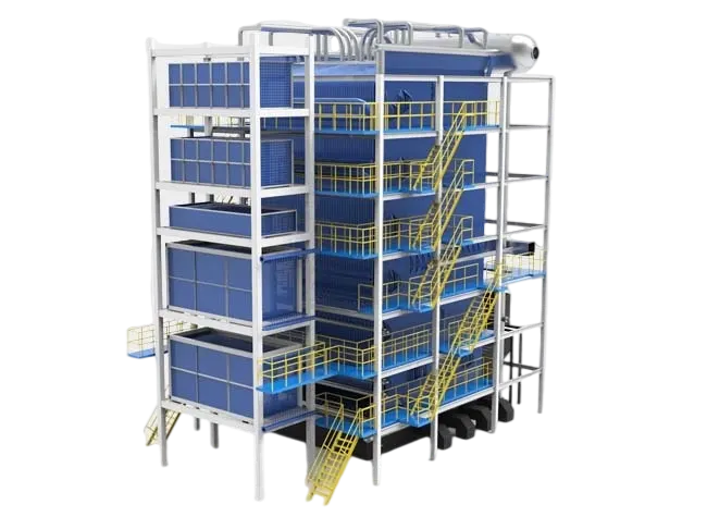 DHL Baggase Fired Corner Tube Boiler