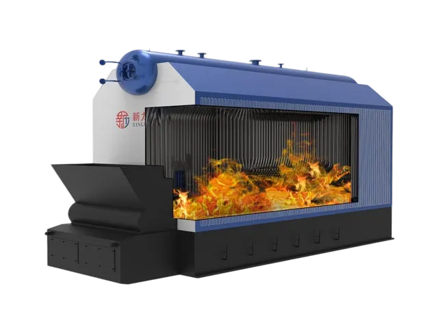 SZL Wood Fired Chain Grate Hot Water Boiler