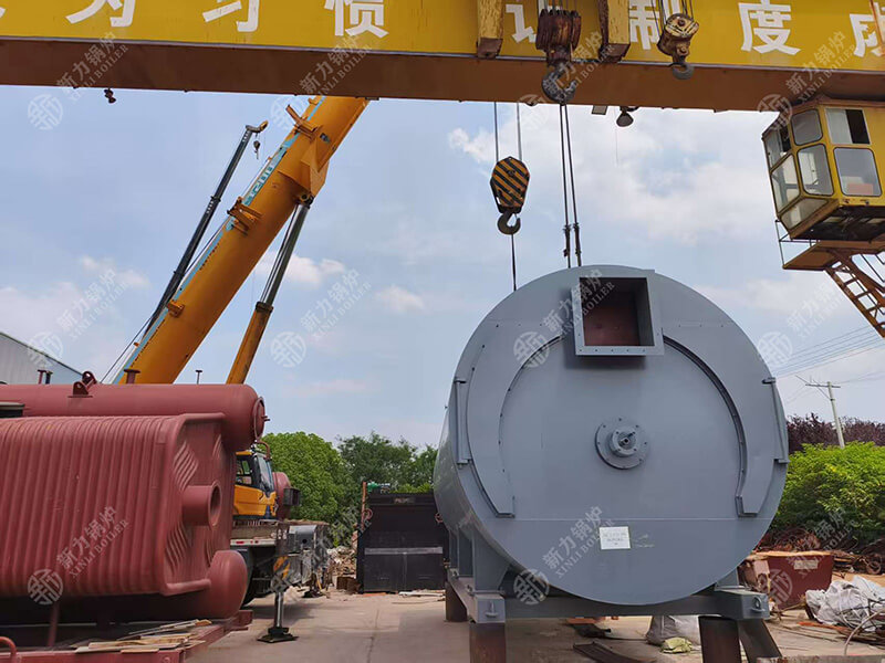 20 ton Oil & Gas Fired Steam Boiler Shipped to Uzbekistan
